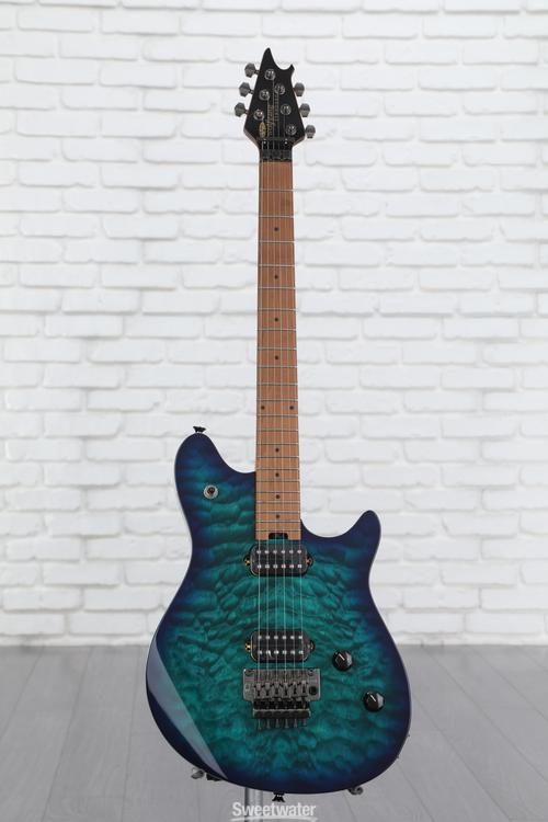 EVH Wolfgang Standard QM Electric Guitar - Chlorine Burst