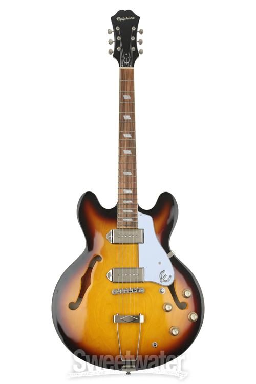 Epiphone Casino Archtop Hollowbody Electric Guitar - Vintage Sunburst