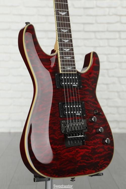 Schecter Omen Extreme-6 FR Electric Guitar - Black Cherry | Sweetwater