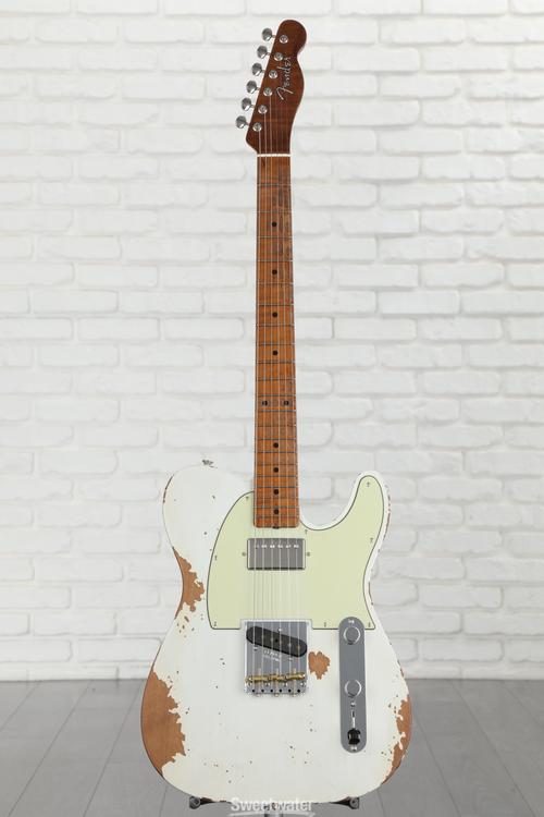 Fender Custom Shop GT11 Telecaster Heavy Relic Electric Guitar - Aged White  Blonde, Sweetwater Exclusive