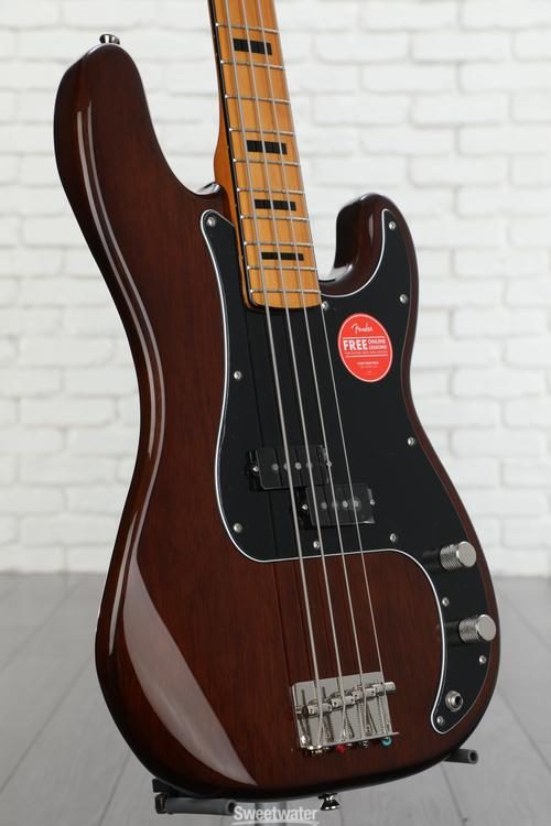 Squier Classic Vibe '70s Precision Bass - Walnut | Sweetwater