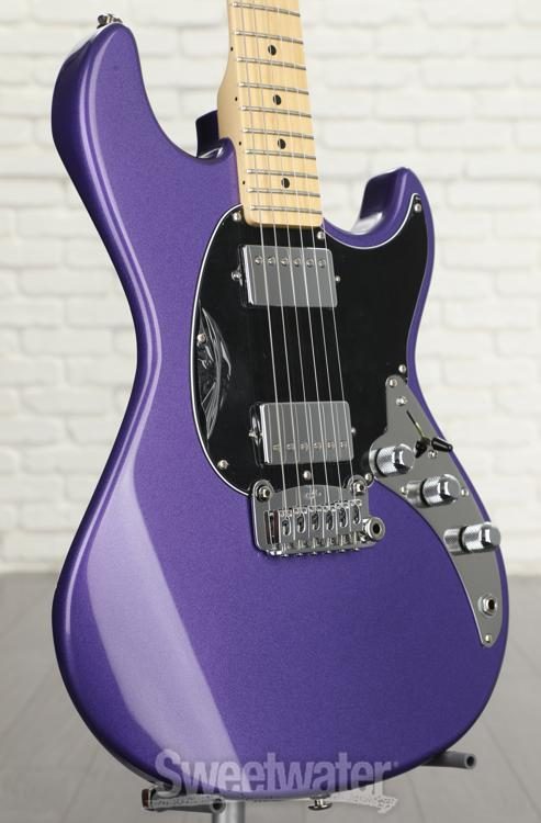 G&L Fullerton Deluxe Skyhawk HH Electric Guitar - Plum Crazy