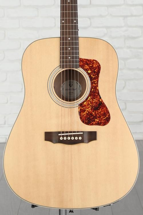 Guild D-240E Acoustic-Electric Guitar - Natural | Sweetwater
