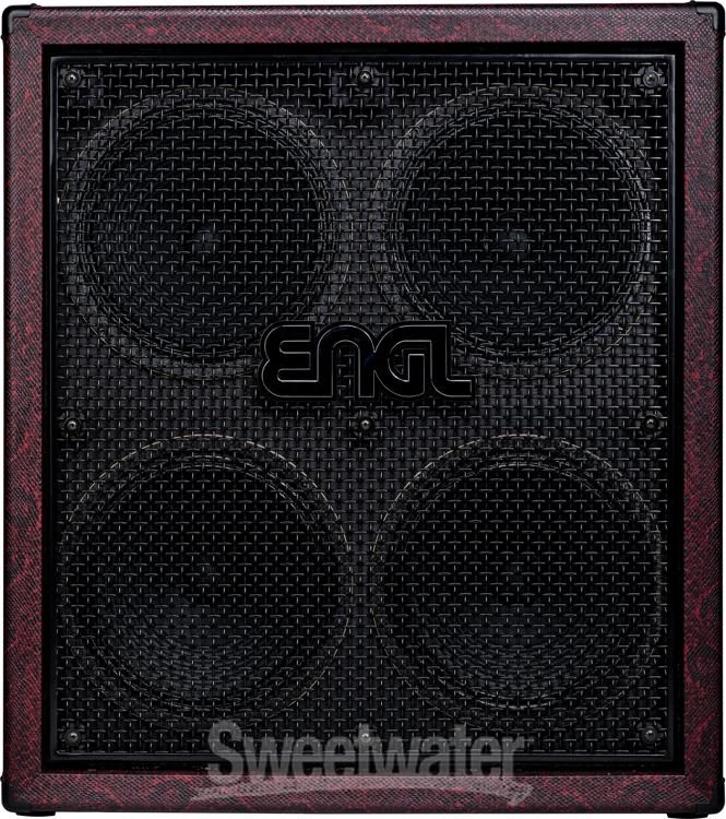 ENGL Amplifiers E412XXL 240-watt 4 x 12-inch Cabinet - Red