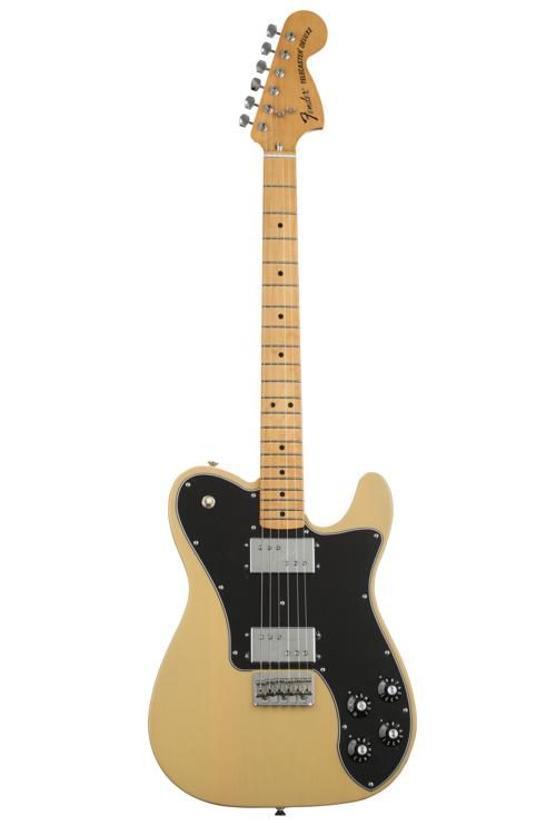 FenderエレキギターVintera®70sTelecaster®Deluxe Fender Vintera '70s Telecaster Deluxe - Vintage Blonde | Sweetwater