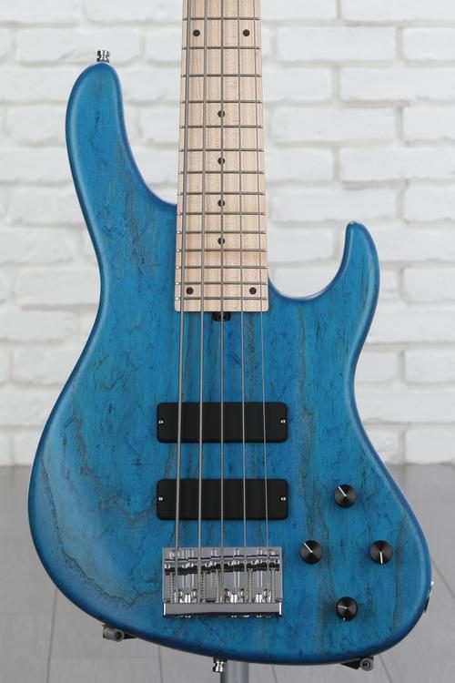 MetroLine 24-fret Modern Bass, Swamp Ash Body, 5-string - Ocean 