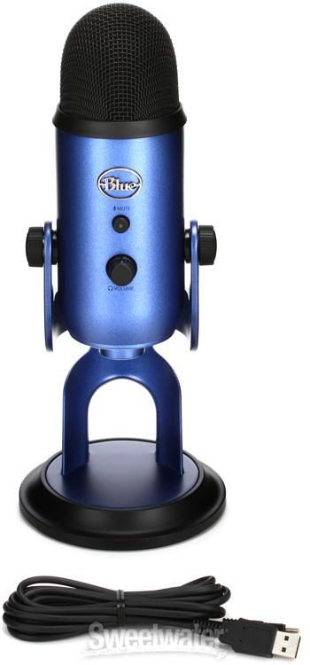Blue Microphones Yeti Multi-pattern USB Condenser Microphone - Midnight Blue