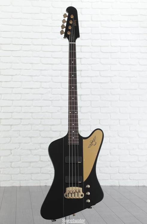 Gibson Rex Brown Signature Thunderbird Electric Bass Guitar - Ebony