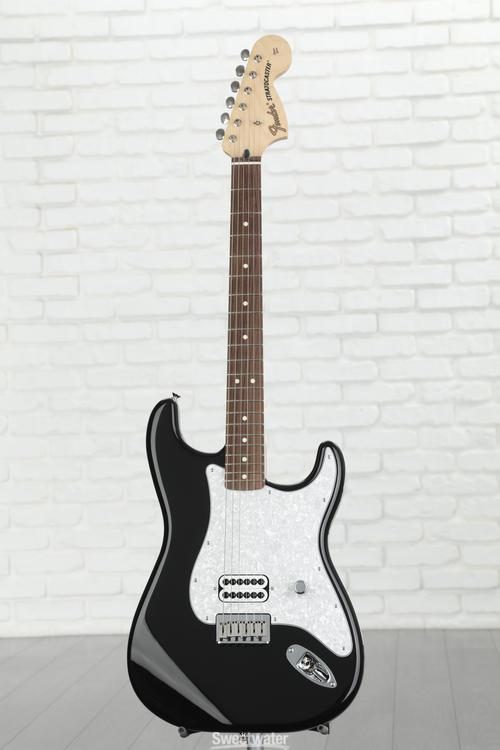 Fender Tom DeLonge Stratocaster Electric Guitar - Black | Sweetwater
