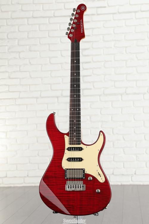 Yamaha PAC612VIIFMX Pacifica Electric Guitar - Fired Red