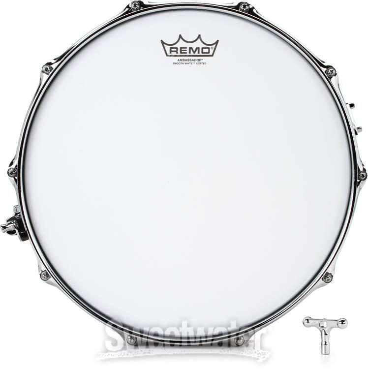 Pearl Sensitone Heritage Alloy 14x5 Beaded Steel Snare Drum