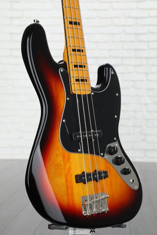 Squier Classic Vibe '70s Jazz Bass - 3-Tone Sunburst | Sweetwater