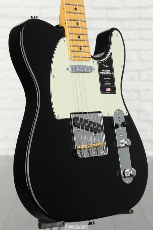 Fender American Professional II Telecaster - Black with Maple