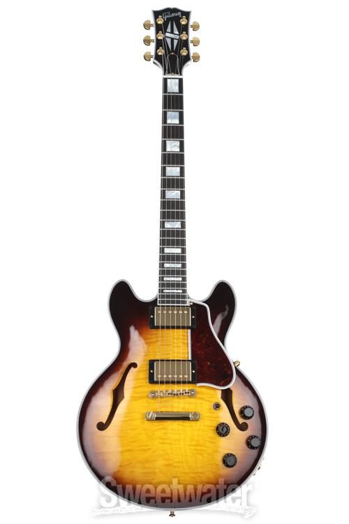 ギター Gibson CS-356 Gibson Custom CS-356 - Vintage Sunburst, Bigsby | Sweetwater