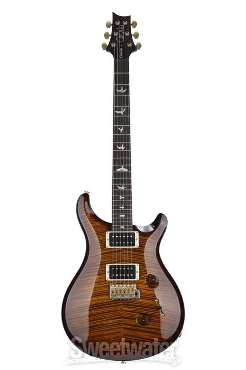 PRS Custom 24 10-Top Electric Guitar with Pattern Thin Neck