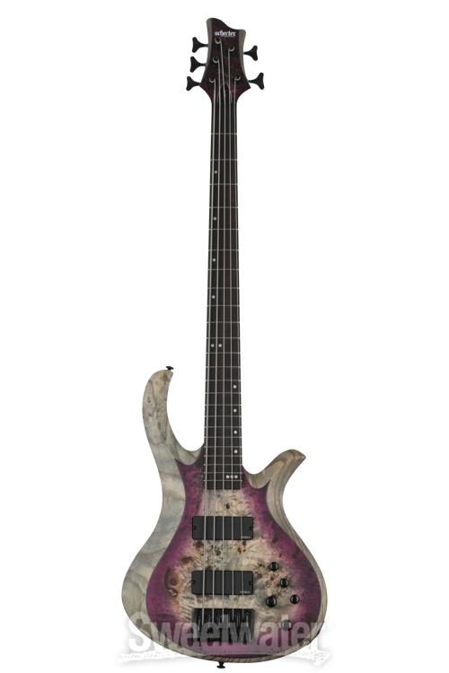 Schecter Riot-5 Bass - Aurora Burst | Sweetwater