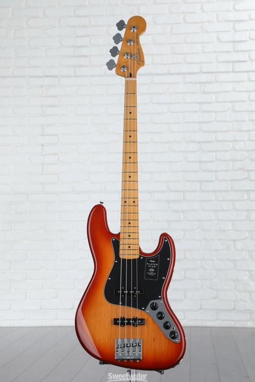 Fender Player Plus Active Jazz Bass - Sienna Sunburst with Maple Fingerboard