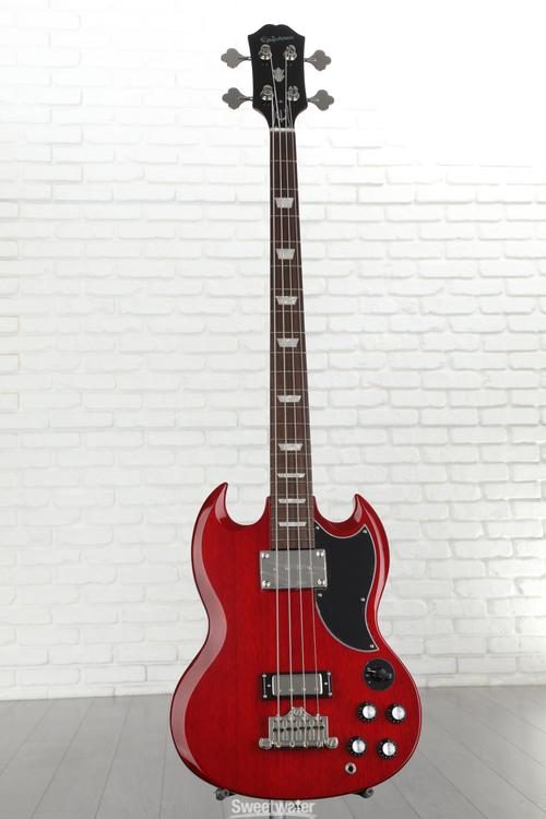 Epiphone EB-3 Bass Guitar - Cherry | Sweetwater