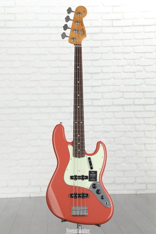 Fender Vintera II '60s Jazz Bass - Fiesta Red with Rosewood Fingerboard