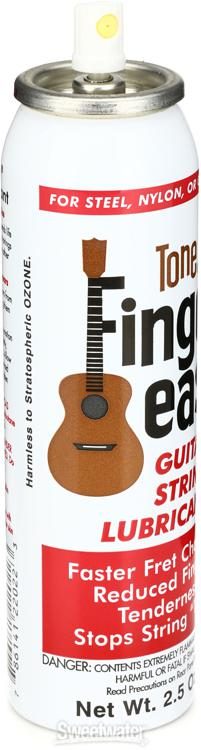 5 x Tone Finger-Ease Guitar String Lubricant Aerosol Spray Can - 70g