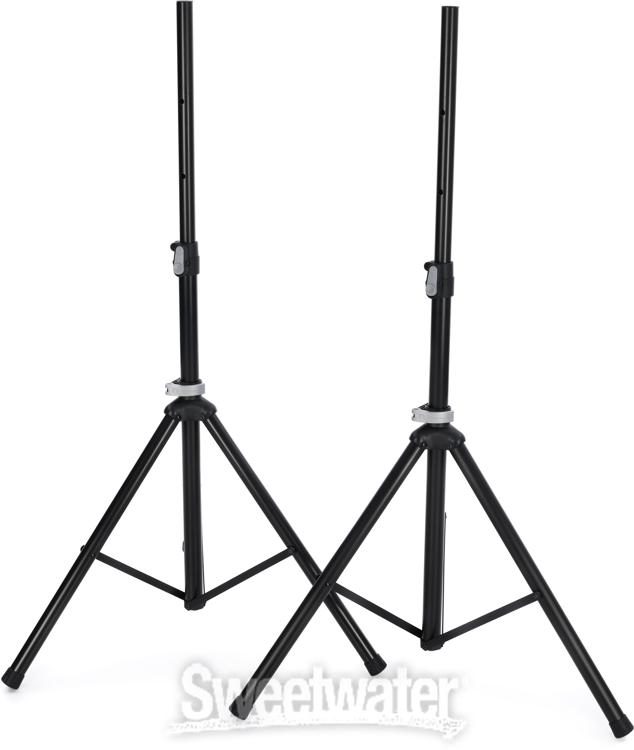 K&M 21449 Speaker Stand Pair with Carry Bag | Sweetwater