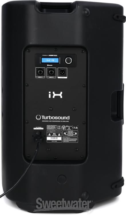 Turbosound IX15 - 1000W parlante PA de 15 pulgadas con bluetooth