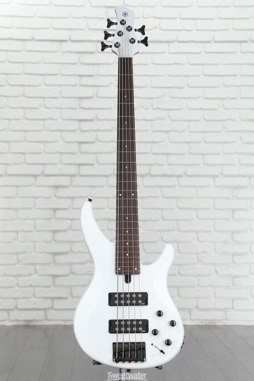 Yamaha TRBX305 5-string Bass Guitar - White