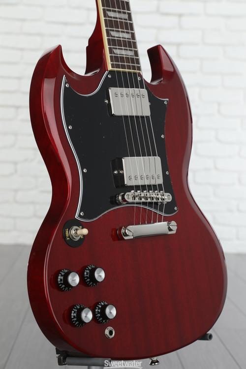  Epiphone SG Standard, Lefty Cherry : Musical Instruments