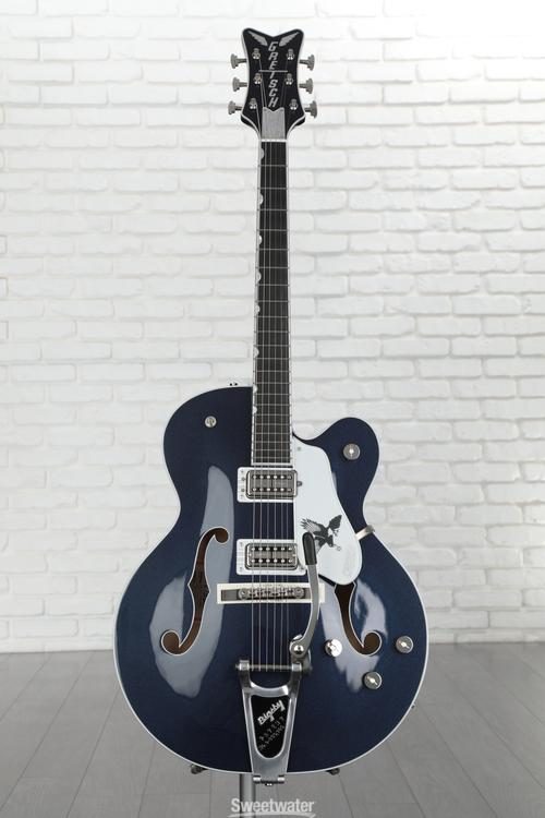 Gretsch G6136T-RR Rich Robinson Signature Falcon Electric Guitar - Raven's  Breast Blue