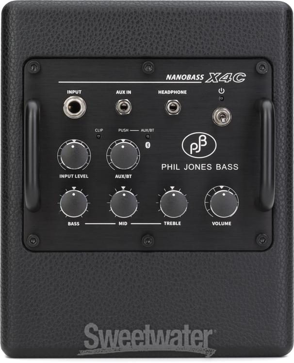 Phil Jones Bass X4C Nanobass 35-watt Multi-instrument Combo Amplifier -  Black