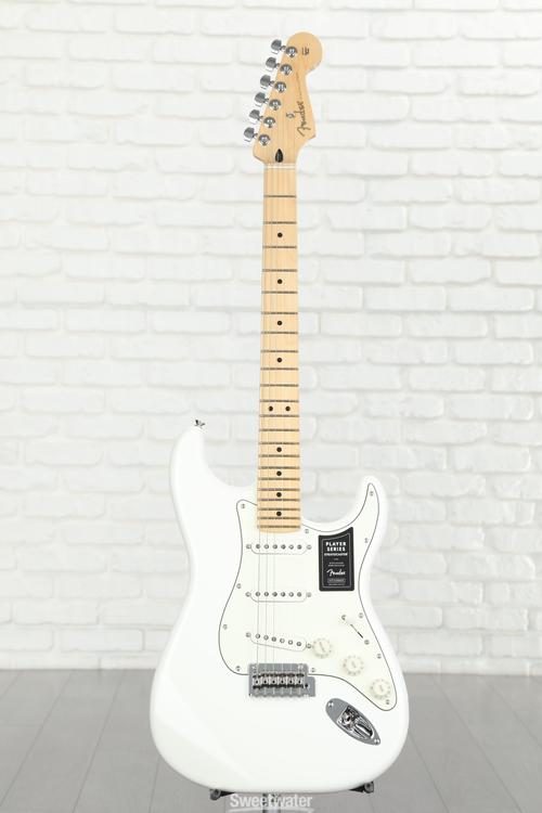 Fender Player Stratocaster - Polar White with Maple Fingerboard