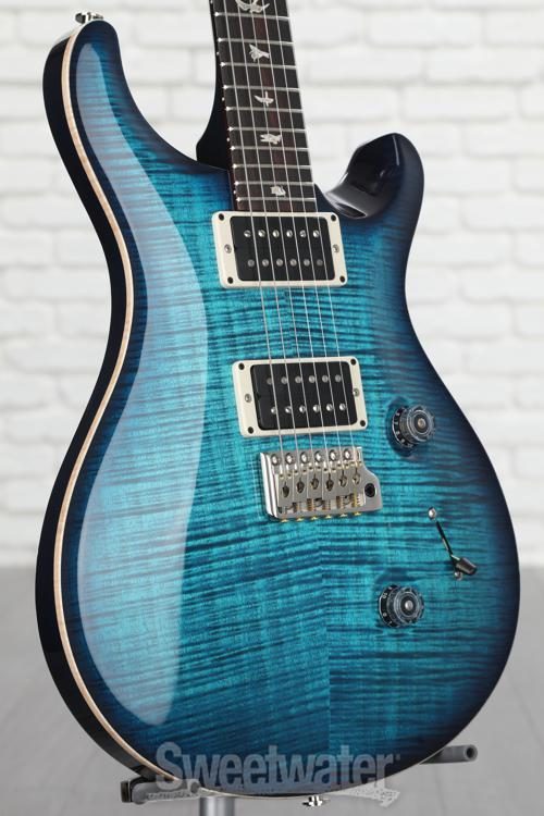 PRS Custom 24 Electric Guitar with Pattern Thin Neck - Cobalt Blue