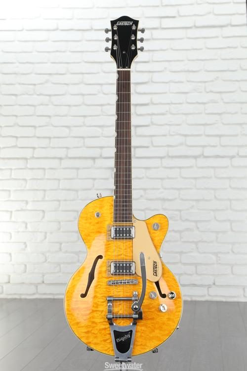 Gretsch G5655T-QM Electromatic Center Block Jr. Quilt Semi 