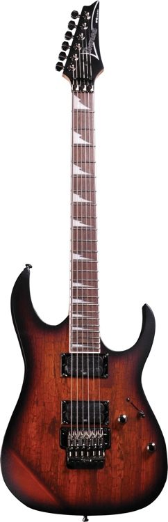 Ibanez RG420CM - Figured Cinnamon Brown Burst | Sweetwater