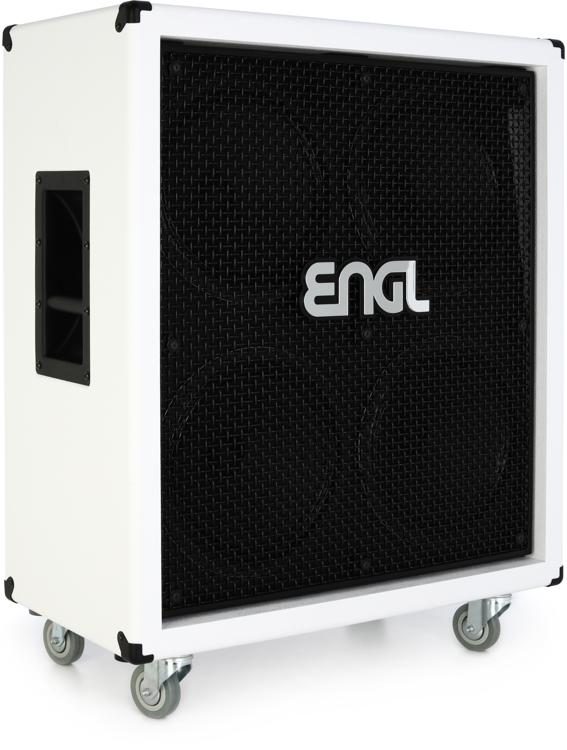 ENGL Amplifiers E412XXL 240-watt 4 x 12-inch Cabinet - White Tolex