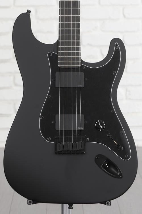 Jim Root Stratocaster - Flat Black with Ebony Fingerboard - Sweetwater