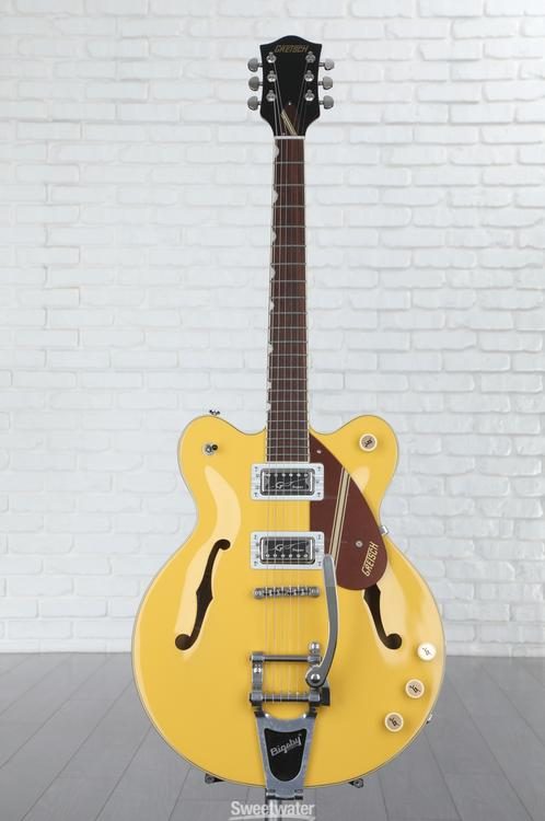 Gretsch Limited Edition G2604T Streamliner Rally 2 Center Block - Bamboo  Yellow/Copper