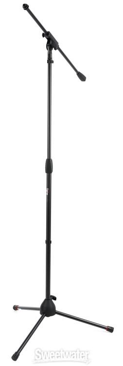Standard Tripod Mic Stand with Single Section Boom-GFW-MIC-2010 - Gator  Cases