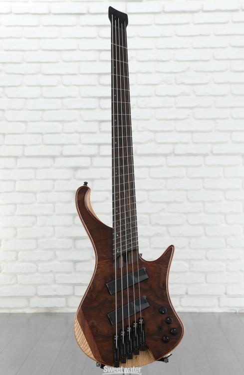 Ibanez Bass Workshop EHB1265MS 5-string Bass Guitar - Natural Mocha Low  Gloss