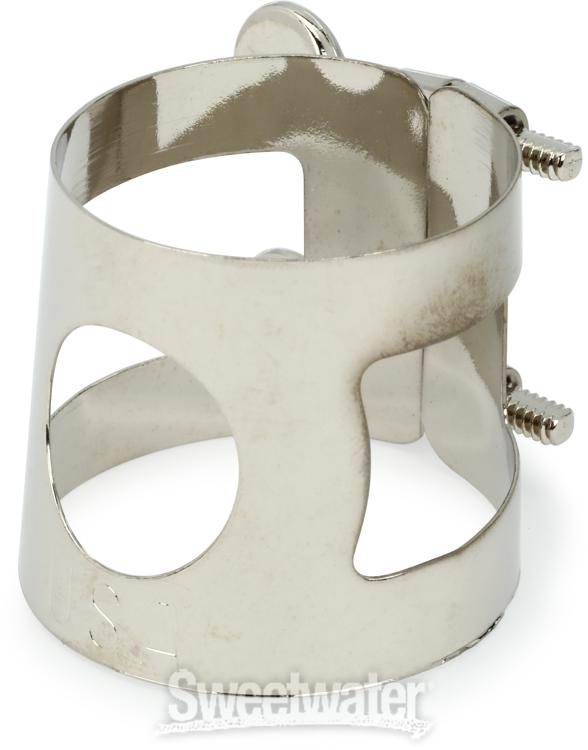 Bass Clarinet Ligature Nickel plated Sweetwater