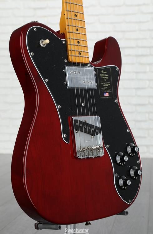 Fender American Vintage II 1977 Telecaster Custom Electric Guitar - Wine