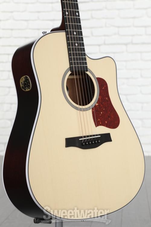 Seagull Guitars Maritime SWS CW GT QIT Acoustic Electric Guitar Shadowed Burst Reviews Sweetwater