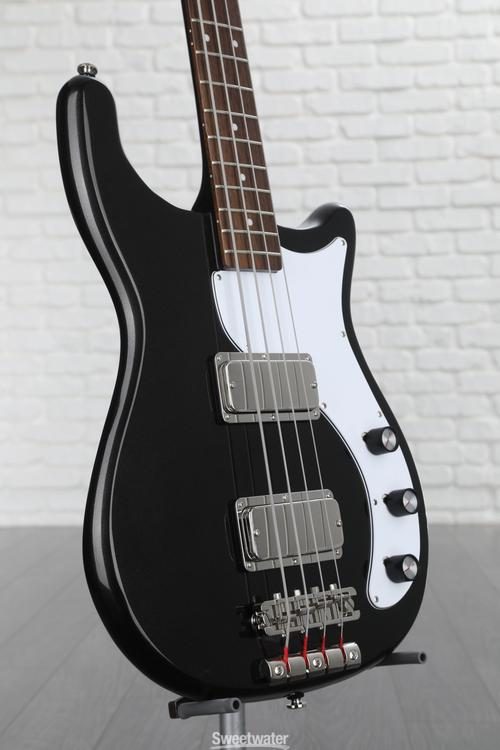 Epiphone Embassy Bass Guitar - Graphite Black | Sweetwater