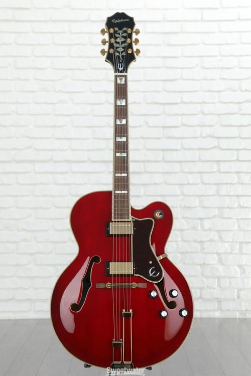 Epiphone Broadway Hollowbody Electric Guitar - Wine Red