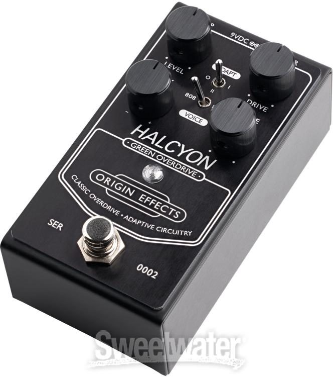 Origin Effects Halcyon Green Overdrive Pedal - Black Edition