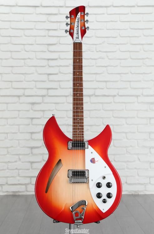 Rickenbacker 330 Thinline Semi-Hollow Electric Guitar - Fireglo 