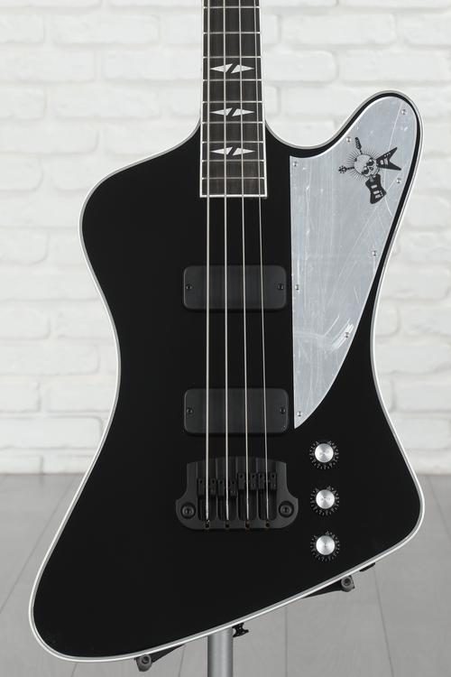 Gene Simmons G2 Thunderbird Bass Guitar - Ebony - Sweetwater