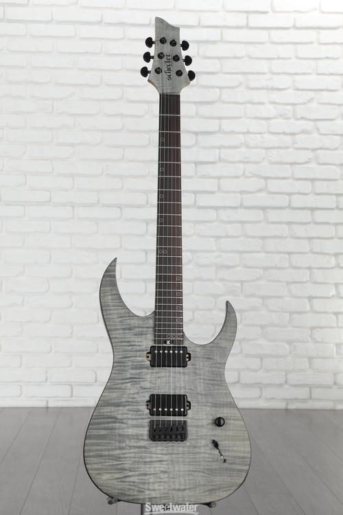 Schecter Sunset-6 Extreme Electric Guitar - Grey | Sweetwater