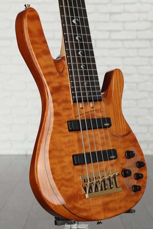 Yamaha John Patitucci TRB Signature Bass Guitar - Amber