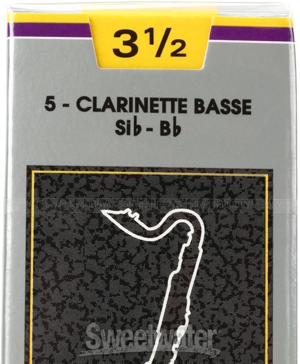 Vandoren CR6235 V12 Bass Clarinet Reed - 3.5 (5-pack) | Sweetwater